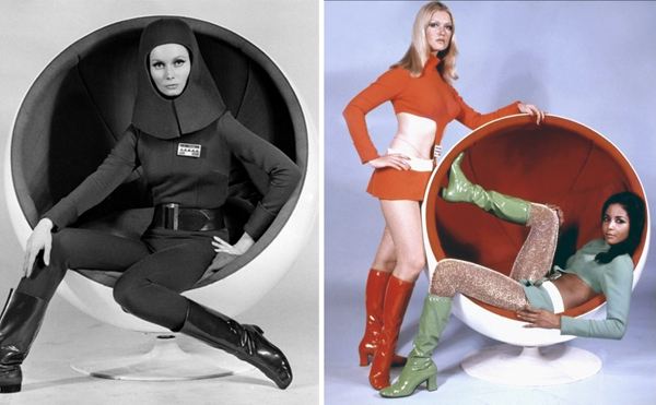 多款 Eero Saarinen紅色款玻璃鋼太空球椅 Music ball chair球音樂球椅  休閑創(chuàng)意旋轉(zhuǎn)球椅