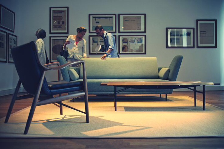 Chair45 Finn Juhl 扶手椅 設(shè)計(jì)師椅 真皮 實(shí)木椅 45號(hào)椅