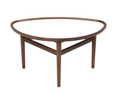 Finn Juhl 眼睛茶幾 丹麥設(shè)計師芬·居爾藝術(shù)中式家具實(shí)木復(fù)古