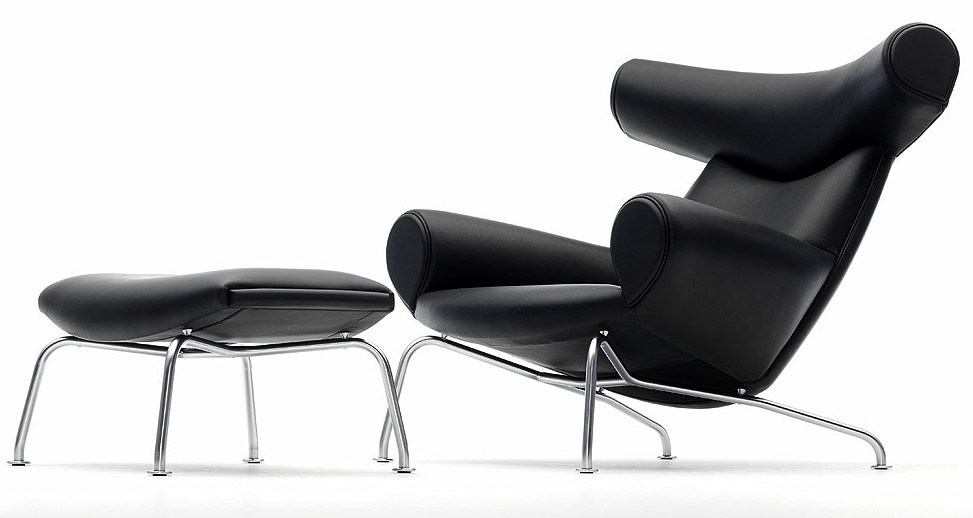 [真皮休閑椅]OX Lounge Chair with Ottoman(公牛椅)