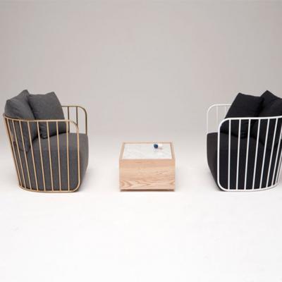 暖色款新娘面紗椅不銹鋼休閑椅北歐簡約躺椅 電視電影廣告道具出租 宜家定制