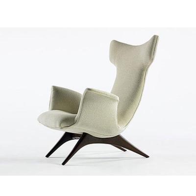 玻璃鋼休閑椅vladimir kagan ondine chair  別墅家具休閑躺椅木質(zhì)