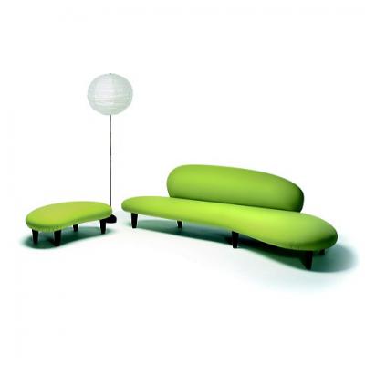 鵝卵石弧形沙發(fā)Freeform Sofa日式沙發(fā)簡易客廳家具Nogach Isamu(野口勇)