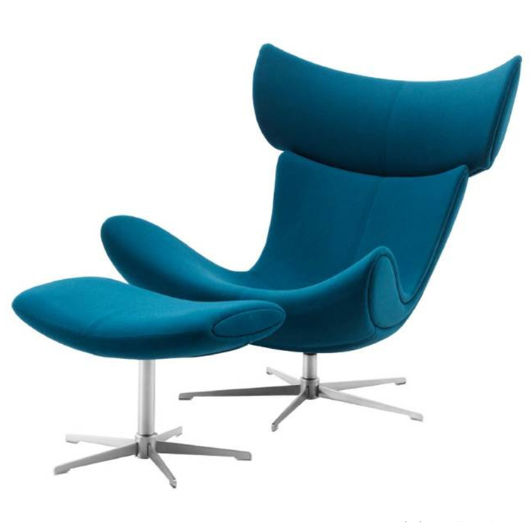 布質(zhì)星腳 躺椅 時尚高端總裁椅Henrik Pedersen 母嬰美容會所酒店促銷家具