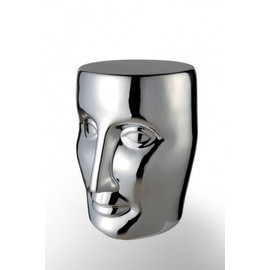 法國 XO Bonze Stool 圓凳,Philippe Starck設(shè)計(jì)(銀色亮面)