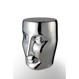 法國 XO Bonze Stool 圓凳，Philippe Starck設(shè)計(jì)（銀色亮面）