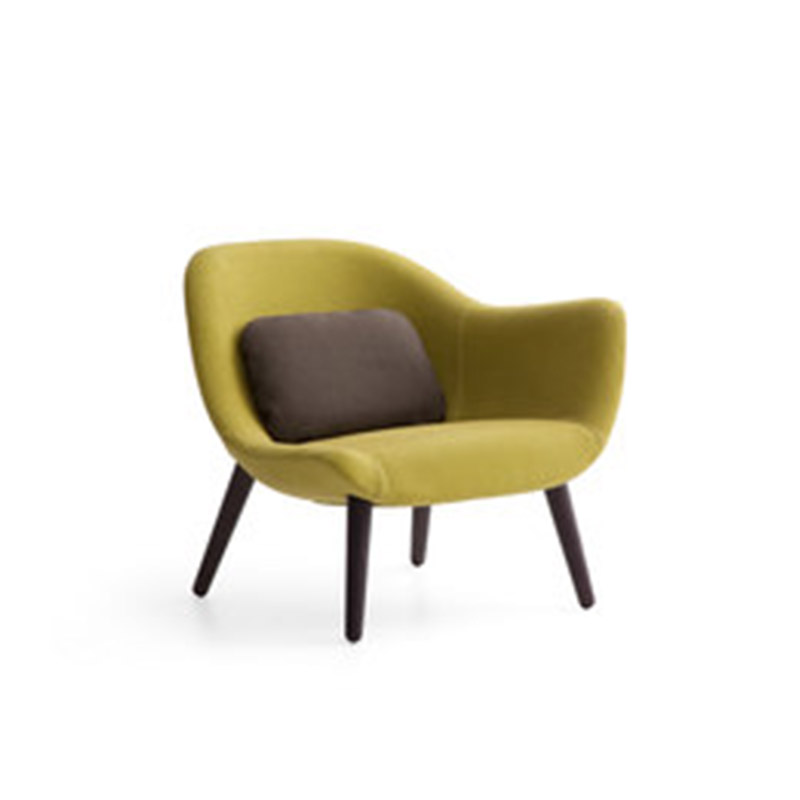 布藝北歐設(shè)計(jì)師椅玻璃鋼休閑椅 餐椅 咖啡單椅 lueasygi MAD lounge chair