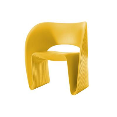 紋路玻璃鋼椅戶外休閑椅 公共酒店戶外椅Raviolo Chair Ron Arad  Magis