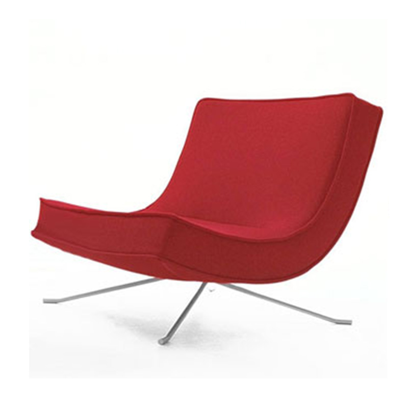 基督教布藝椅子Werner流行北歐時尚休閑躺椅 酒店小戶型家居躺椅