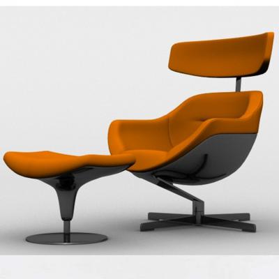 玻璃鋼辦公椅老板椅Cassina Auckland Swivel洽談椅北歐設(shè)計師樣板房酒店