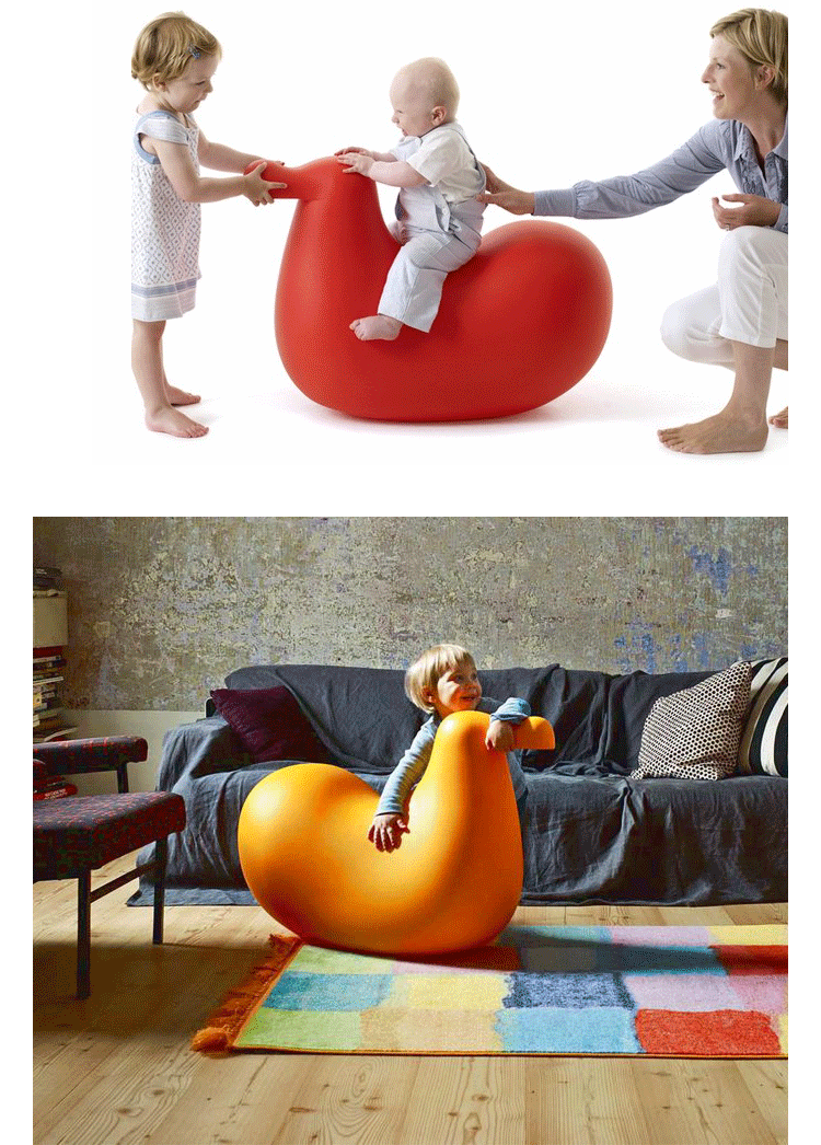 玻璃鋼Dodoa rockinga bird 渡渡兒童椅小孩椅小鳥(niǎo)椅鴨鴨椅