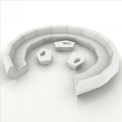 玻璃鋼菱形組合多人沙發(fā) 戶(hù)外高端酒店沙發(fā) 圓形 國(guó)際會(huì)議  任意組合 茶幾 聚會(huì)party