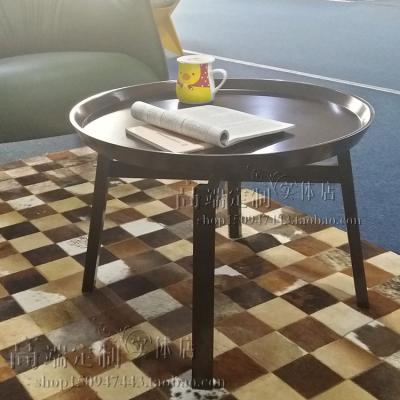 實物木制圓盤創(chuàng)意邊幾稻殼茶幾客廳現(xiàn)貨酒吧店樣品房餐廳規(guī)定可定制