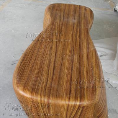 實(shí)物 木皮木紋玻璃鋼長(zhǎng)椅北歐美簡(jiǎn)約經(jīng)典創(chuàng)意時(shí)尚家具北歐美