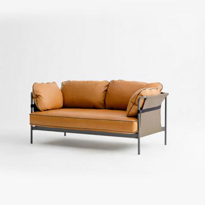 丹麥HAY意大利真皮沙發(fā)MAGS WIDE羽絨牛皮沙發(fā)布沙發(fā)北歐