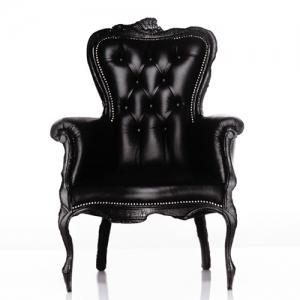 煙椅Smoke 單人沙發(fā)Maarten Baas moooi 實(shí)木躺椅單人椅高貴皇家家具