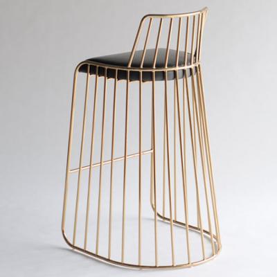 304不銹鋼 電鍍 黑 白 金 銀色 北歐復古新娘吧椅 輕奢經(jīng)典不銹鋼現(xiàn)代簡約吧凳