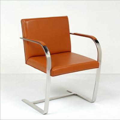 會議不銹鋼布爾諾椅子Brno Chair密斯.凡.德羅Mies vander Rohe