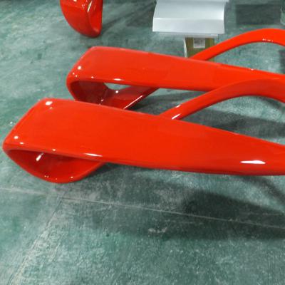 時(shí)尚創(chuàng)意蜻蜓休閑椅 戶外玻璃鋼休息椅 景區(qū)商場(chǎng)公共場(chǎng)所休息椅