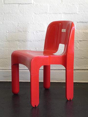 kartell意大利Joe Colombo Chair 哥倫布休閑椅玻璃鋼約·科倫博