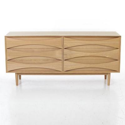 實(shí)木六門柜vodder sideboard創(chuàng)意時(shí)尚電視柜斗柜樣板房酒店家具