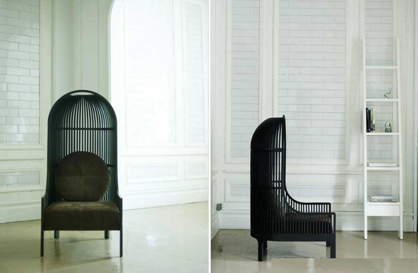 實(shí)物土耳其NEST Leisure CHAIR 獨(dú)特優(yōu)雅高背不銹鋼鳥籠巢NEST CHAIR座椅意大利Autoban