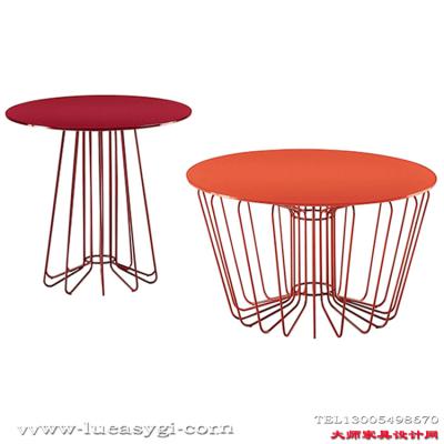 設(shè)計(jì)師家具 不銹鋼圓形邊幾角幾 大師家具設(shè)計(jì)網(wǎng)  全球高端家具定制