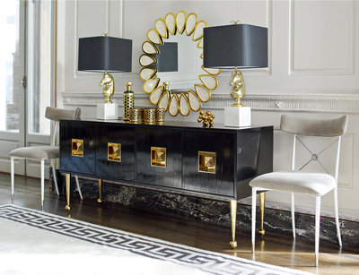 個性設(shè)計家具設(shè)計網(wǎng) 五金家具 高端輕奢金屬布藝靠背餐椅軟裝設(shè)計樣板房洽談椅