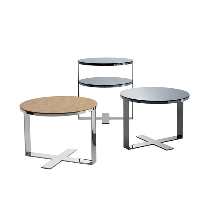 B&B意大利 家具茶幾  輕奢個性設(shè)計家具設(shè)計網(wǎng) 五金家具 邊幾角幾不銹鋼電鍍