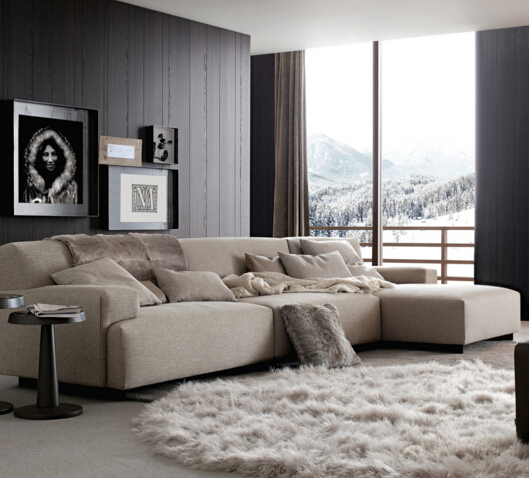 雙人位多人位定制波莉弗母 沙發(fā) Soho 系列全球高端家具定制