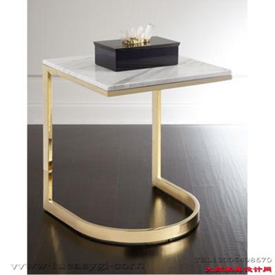 不銹鋼 大理石 地產(chǎn)樣品房 家用商用家具設計 五金電鍍茶幾邊幾角幾