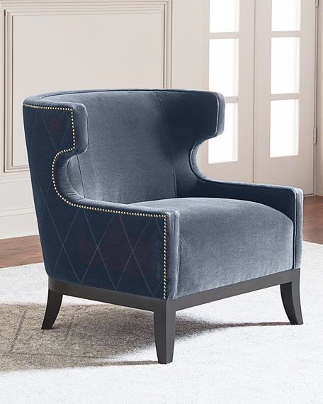 地產(chǎn)樣品房 家用商用家具設(shè)計(jì)Lennox Diamond Tufted Accent Chair 電視電影廣告道具出租