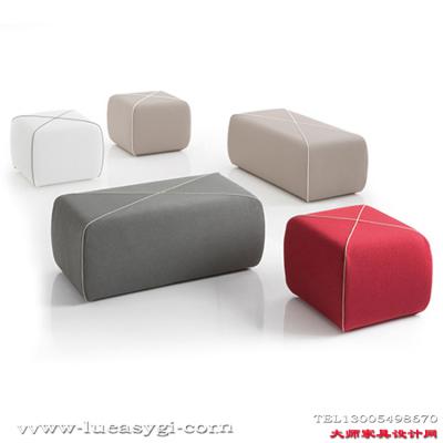 設(shè)計師家具 圓形四方形 正方形三角形花園墩 商場換鞋凳 等候椅 矮凳