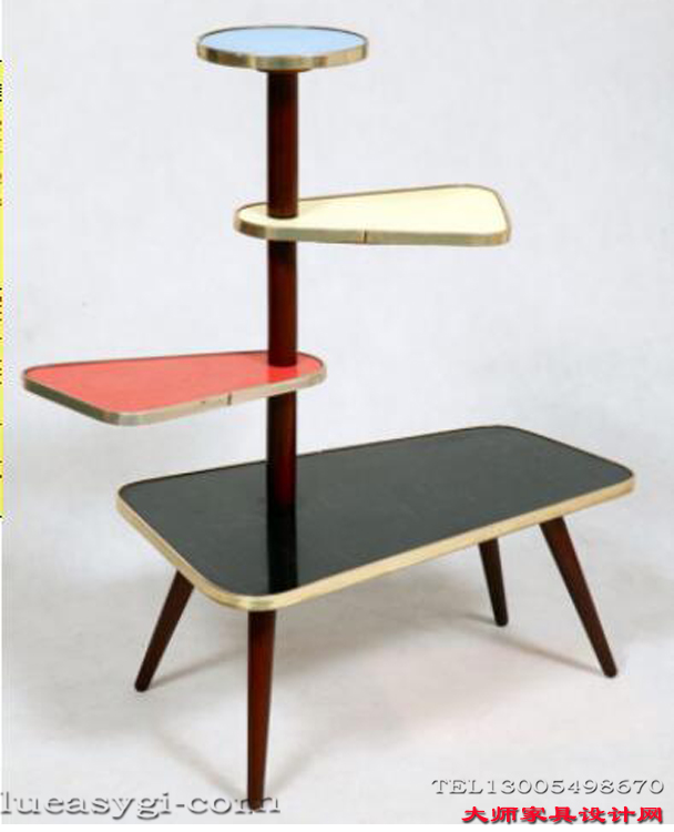 促銷架 置物架科爾意大利設(shè)計(jì)標(biāo)簽壽司四色彩色多顏色咖啡桌 酒店餐廳會(huì)所高端推車茶幾