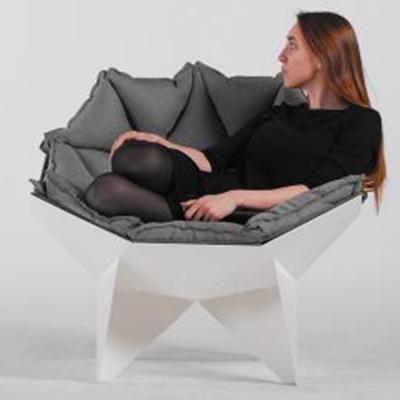 現(xiàn)貨玻璃鋼創(chuàng)意椅Q1 LOUNGE CHAIR 會客洽談休閑造型展廳多角邊