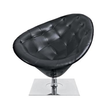 意大利Driade Moore Chair 莫爾 皮革休閑椅 沙發(fā)椅 不銹鋼腳定制椅