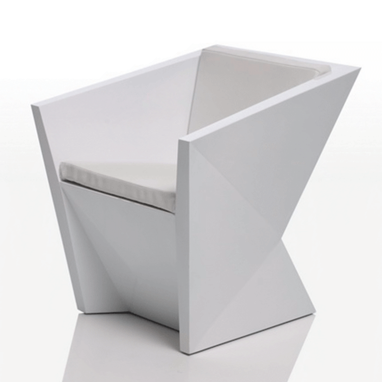 菱形溫頓沙發(fā) 玻璃鋼 餐椅美容美發(fā)椅 商務(wù)區(qū)寫字樓辦公樓高端