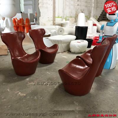 玻璃鋼扶手椅色粉色黑色金色灰色綠色黃色大鳳蝶經(jīng)典家具定制