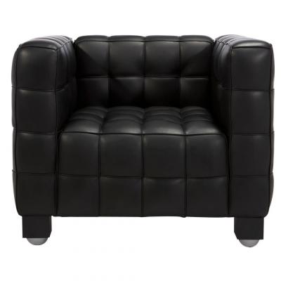 Kubus Sofa 庫布斯真皮沙發(fā)黑皮沙發(fā) 庫布斯扶手椅Josef Hoffmann