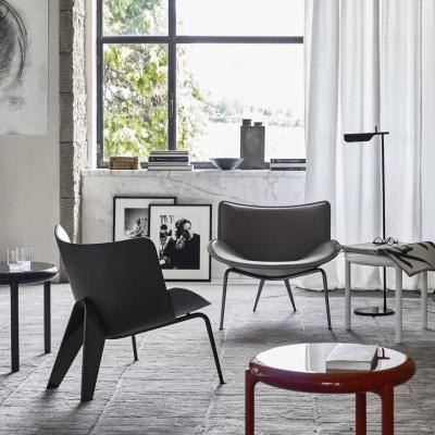 休閑家具定制 北歐現(xiàn)代大師設(shè)計(jì) 玻璃鋼休閑單人洽談椅 顏色面料可定制