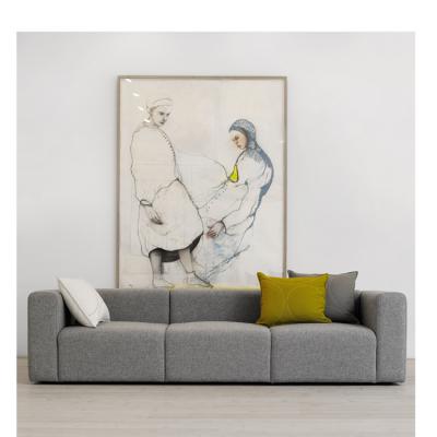 HAY Mags 3 Seater布藝沙發(fā)三人座舒適北歐簡(jiǎn)約設(shè)計(jì)客廳沙發(fā)