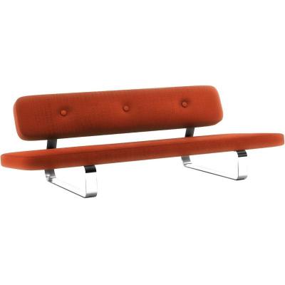 Moooi Power Nap  Sofa 三人沙發(fā)多人沙發(fā)不銹鋼簡(jiǎn)潔腳彎腳 鋼板腳 電鍍無(wú)指紋