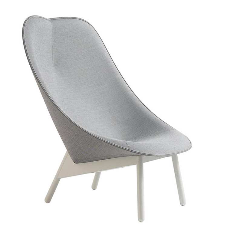 玻璃鋼貝殼 北歐椅創(chuàng)意椅花瓣椅扇形椅HAY Uchiwa Lounge Chair By Doshi Levien