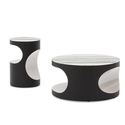 2018新品 五金大理石茶幾邊幾組合Minotti BODEN Coffee table by Gordon Guillaumier