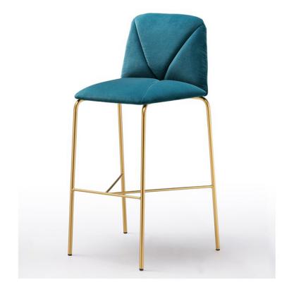 不銹鋼腳實木腳五金軟包吧椅 Ronda Design MANTRA  Leather stool  高腳椅