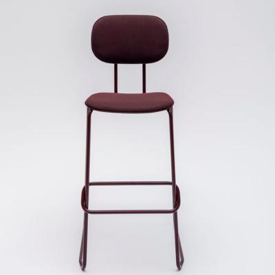 學堂高雪橇底布凳新學校布凳MDD NEW SCHOOL  Fabric stool High stool 五金吧椅高腳椅