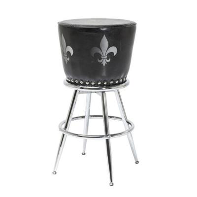 酋長吧椅非洲部落家具 鼓椅不銹鋼銅色 KARE-DESIGN ROCKSTAR Barstool