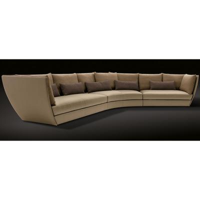 Giorgetti 沙發(fā) Dhow 系列 半圓形家具會議沙發(fā)多人沙發(fā)面料規(guī)格顏色可定制