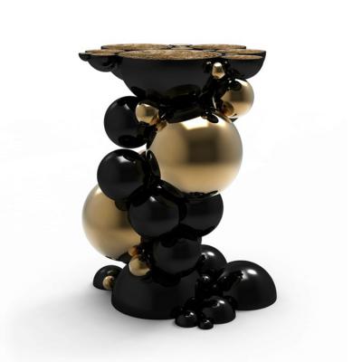 Boca do Lobo NEWTON牛頓茶幾變幻莫測(cè)宏偉樂趣鍍金球體半球體茶幾