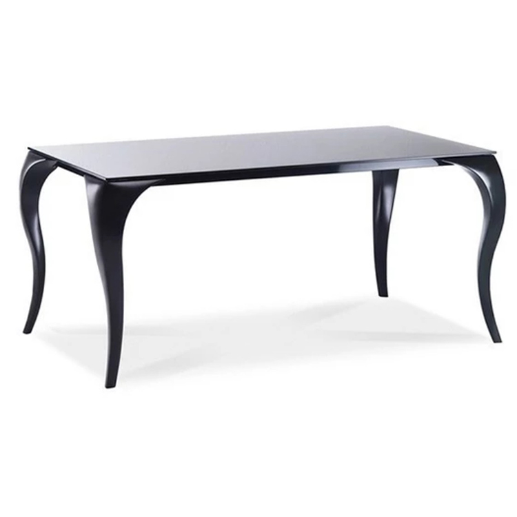 新中式異形牛腳牛角 茶幾桌子 Midj邦德由Paolo Vernier固定餐桌 五金實木桌